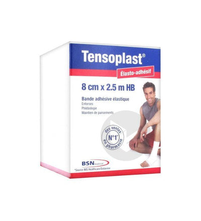 Tensoplast Bande Adhesive Elastique 2,5*8