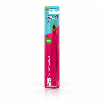 Tepe Brosse A Dents Colour Compact Rose Extra Soft