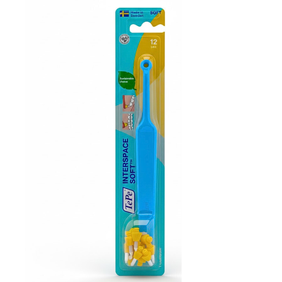 Tepe Brosse A Dents Interspace Medium 1 Manche +12Pieces