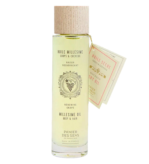 Panier Des Sens Huile Lissante Suractivee Raisin Millesime 100 ml