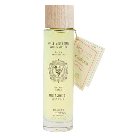 Panier Des Sens Huile Lissante Suractivee Raisin Millesime 100 ml