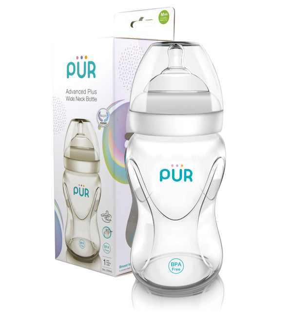 Pür Biberon Advanced Plus Wide Neck Bottle 250 ml 9812