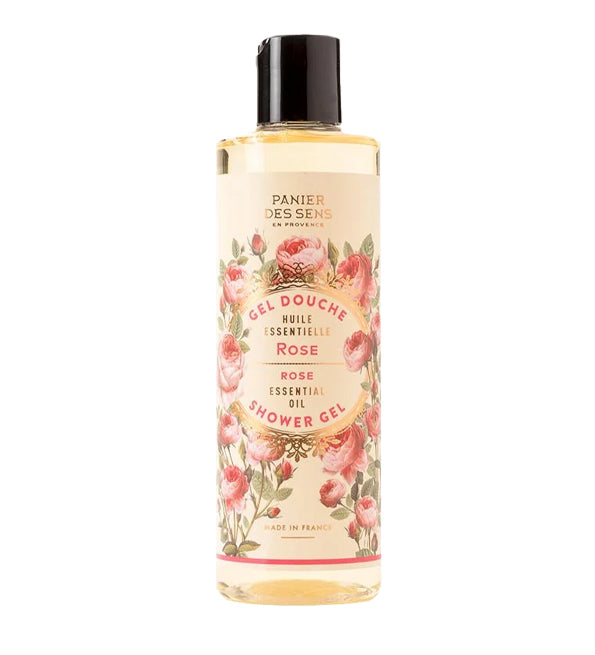 Panier Des Sens Gel Douche Huile Essentielle Rose 250 ml