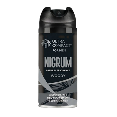 Ultra Compact Deodorant Men Nigrum Spray 150ml