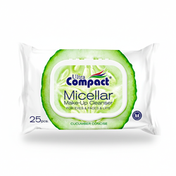 Ultra Compact Lingettes Demaquillant Micellair 25 Pieces