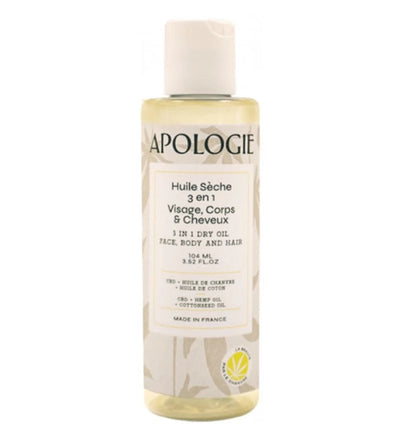 Apologie Huile Sèche 3 en 1 Visage Et Corps & Cheveux 104 Ml