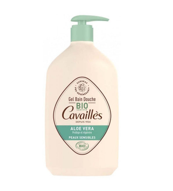 Cavailles Gel Bain Et Douche Aloe Verra Bio 1 Litre