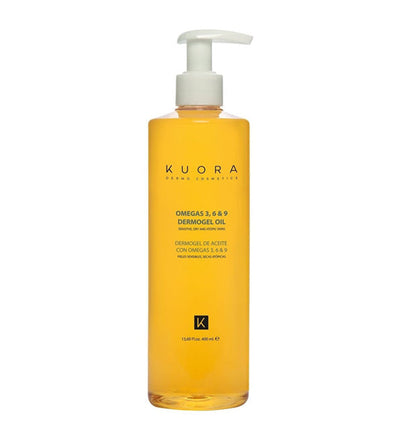 Kuora Dermo-Gel À L'Huile Omega 3, 6 & 9 400 ml