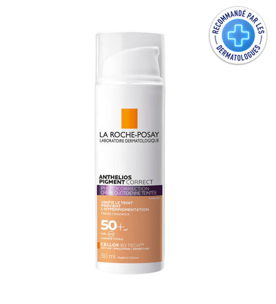 La roche-posay anthelios pigment correct spf50+ medium | peaux sensible 50ML