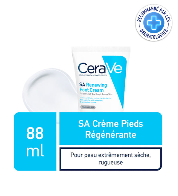 Cerave sa crème pieds régénérante – 88 ml