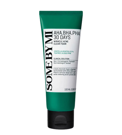 Somebymi Aha. Bha. Pha 30 Days Miracle Acne Clear Foam 100Ml
