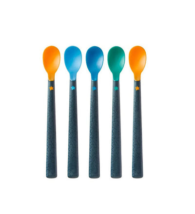 Tommee Tippee Lot de 5 Cuillères d’apprentissage 4M+