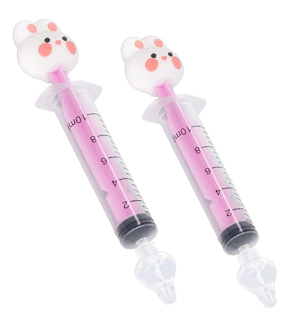 L2N Pharma Lot de 2 Seringues Bébé pour Lavage Nasal Lapin