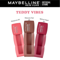 Maybelline New York Superstay Teddy Tint Blush À Lèvres – Pack De 3 Teintes 20,40,50