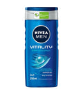Nivea Men Gel Douche Vitality Fresh Effect 24H 250 ml