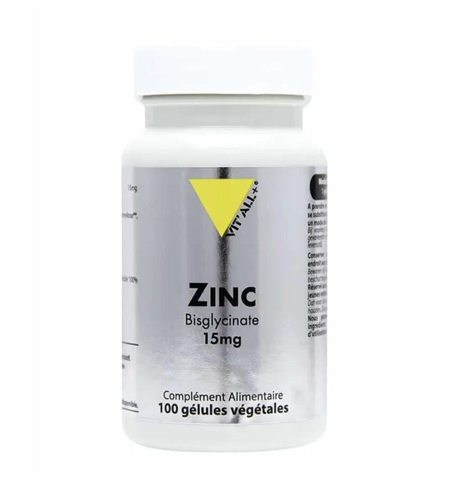 Vit'All+ Zinc Bisglycinate 15Mg 100 Comprimes