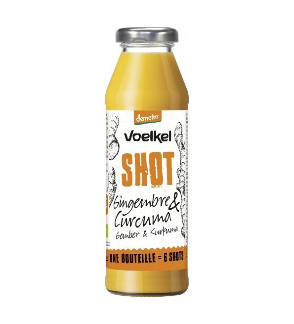 VOELKEL SHOT CURCUMA GINGEMEBRE 280ML