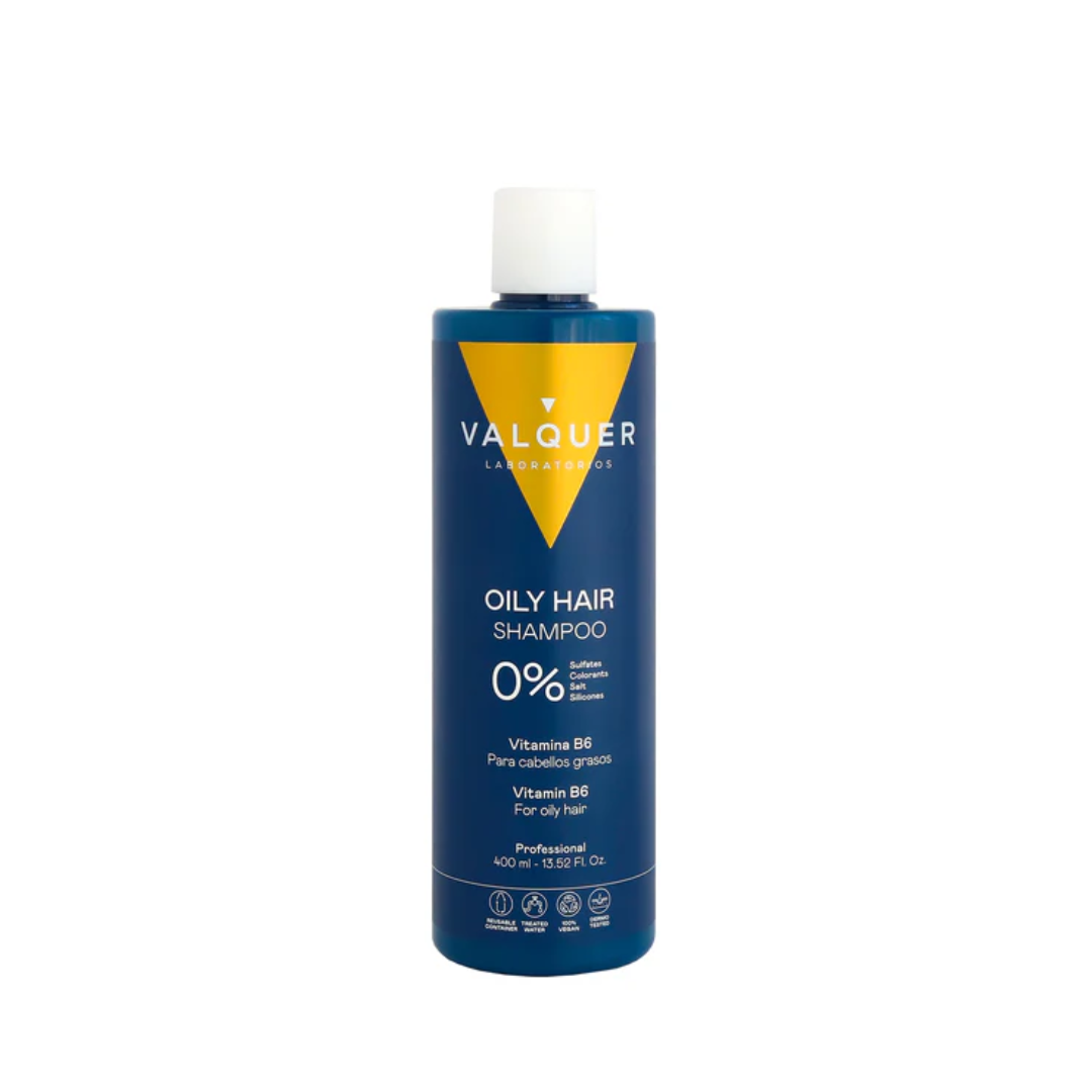 Valquer Oily Hair Shampoing Regulateur de Graisses 400ml