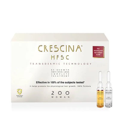 Crescina Hfsc Transdermic Complete Treatment 200 Woman 10+10Fl
