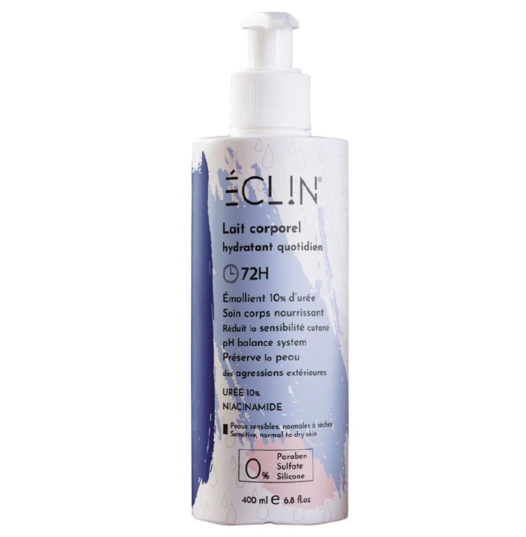 Eclin Lait Corporel Hydratant Quotidien 72h 400ml