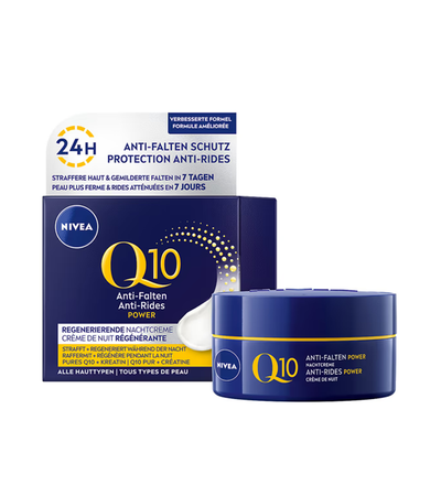 Nivea Q10 Power Soin De Nuit Anti-Rides 50Ml