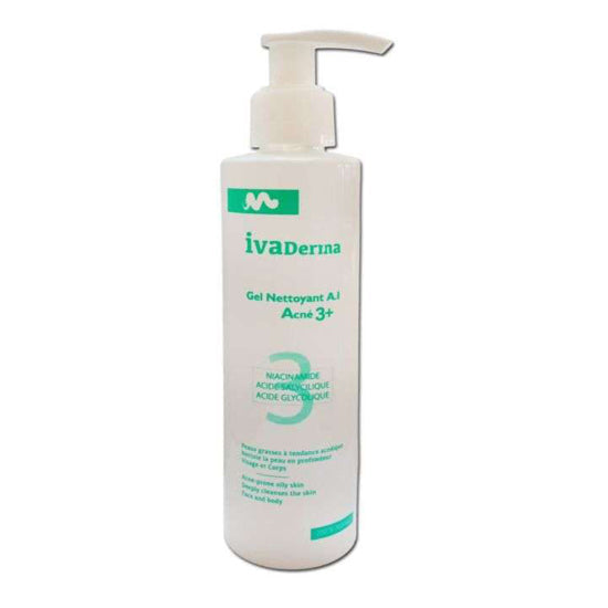 Ivaderma Gel Nettoyant Ai Acne 3+ 200 ml