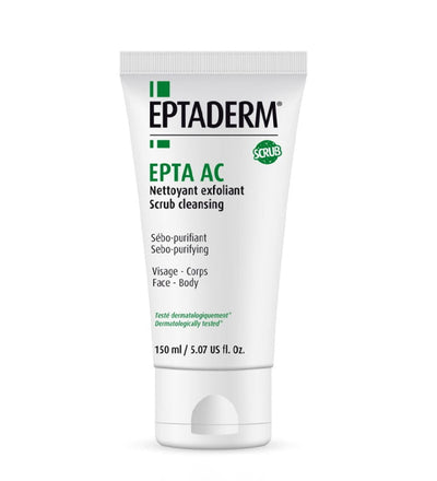Eptaderm Epta Ac Nettoyant Exfoliant 150Ml