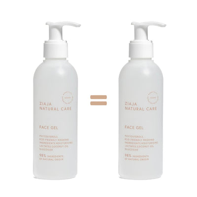 Ziaja Natural Care Gel Nettoyant 190ml * 2
