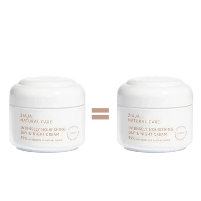 Ziaja Duo Natural Care Creme Nutritive Jour Et Nuit 50 ml *2