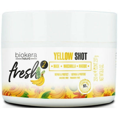 Biokera Fresh Yellow Shot Masque 250ml – Masque Nourrissant & Revitalisant