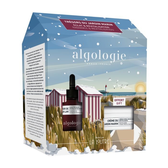 Algologie Coffret Elixir De Pen Lan 30 ml + Creme De Jardin Marin 50 ml