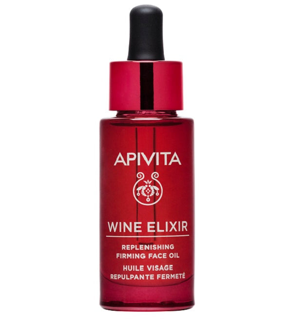 Apivita Wine Elixir Huile visage Repulpante 30ml