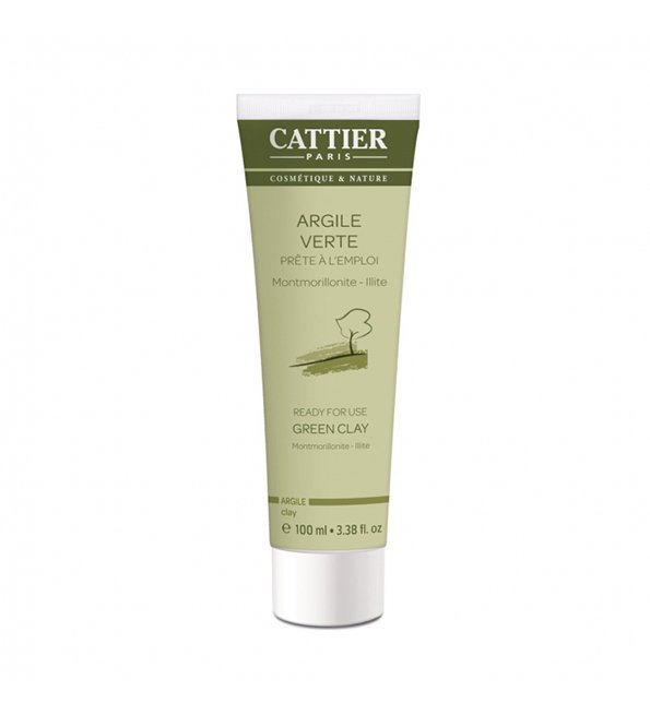 Cattier Argile verte Prete a l’emploi 100ml