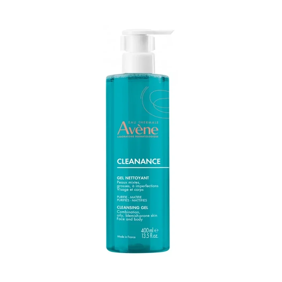 AVÈNE Cleanance – Gel Nettoyant – 400 ml