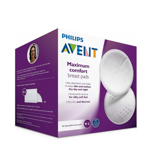Avent Scf254/61 Coussinets D'Allaitement Jour *60