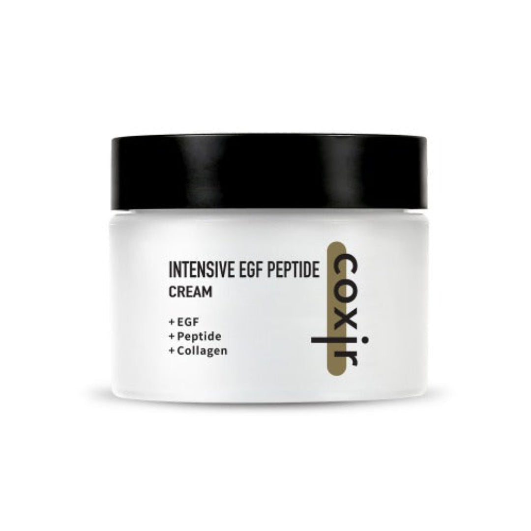 Coxir Intensive EGF Peptides Cream 50ml – Crème Anti-Âge Régénérante & Raffermissante