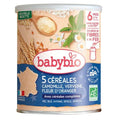 Babybio Cereales Infantiles Bio Verveine Fleur D’Oranger Camomille 6+ Mois 220G
