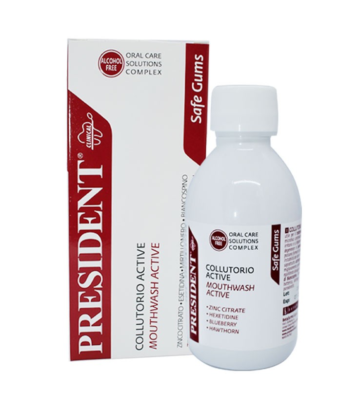 president Bain bouche active 200ml