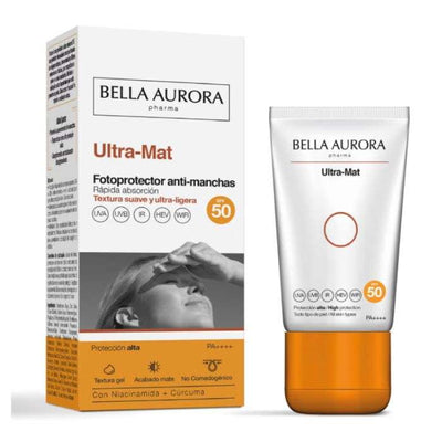 Bella Aurora Ultra Mat Gel Photoprotecteur Anti Taches SPF 50 50 ml