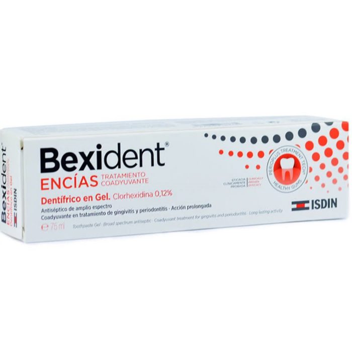 Bexident Dentifrice Gel Gingival 0,12 75 ml