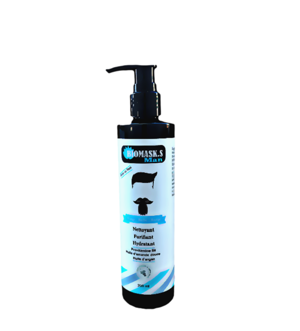 Biomask.S Man Nettoyant Purifiant Hydratant 200ml