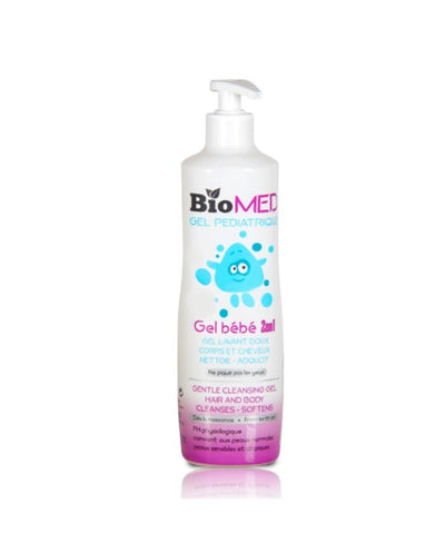 Biomed Gel Pediatrique Gel Bebe 2 En 1 Gel Lavant Doux 500 ml