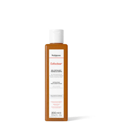 Nubiance Exfoclear Gel Exfoliant Gommage Visage & Corps Aux AHA 200ml
