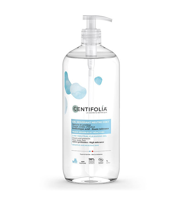 Centifolia Gel Lavant Neutre 3En1
