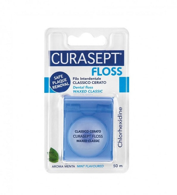 Curasept Fil Dentaire Cire Menthole