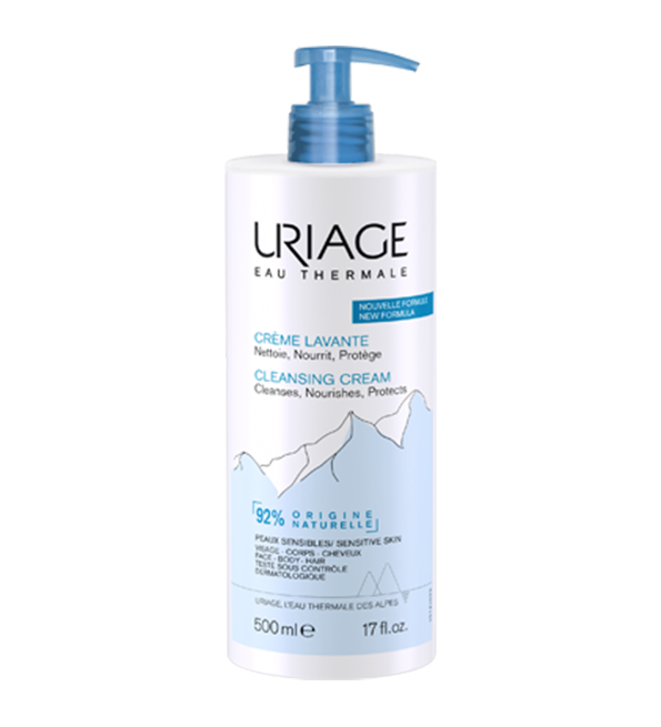 URIAGE CREME LAVANTE 500ML - Lait Velouté 200 ml Offert