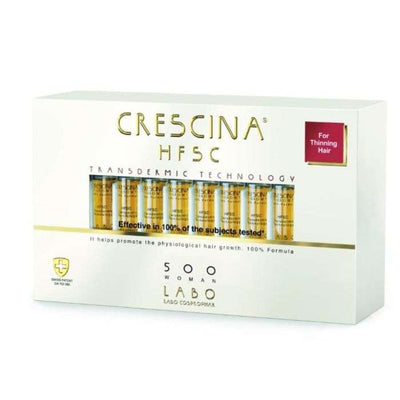 Crescina Hfsc Transdermic 500 Woman Traitement Anti Chute 20*3.5Ml