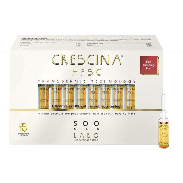 CRESCINA Repousse Cheveux clairsemés  RE-GROWTH 500 homme