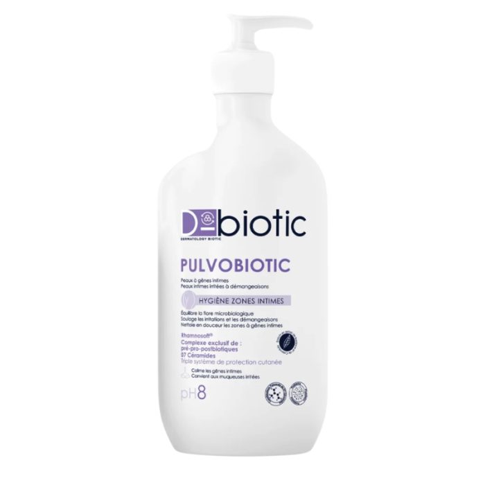 D Biotic Pulvobiotic Hygiene Zone Intime Ph 8 Peau Irrite 500Ml
