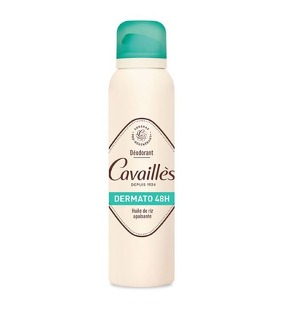 Cavailles Deodorant Dermato Spray 48H Huile De Riz Apaisante 150 ml